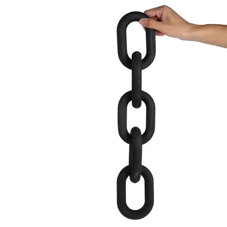 Wood Chain Link Decor Wood Decor for Home Coffee Table Living Room Farmhouse Decorative Chain Acryli | Walmart (US)