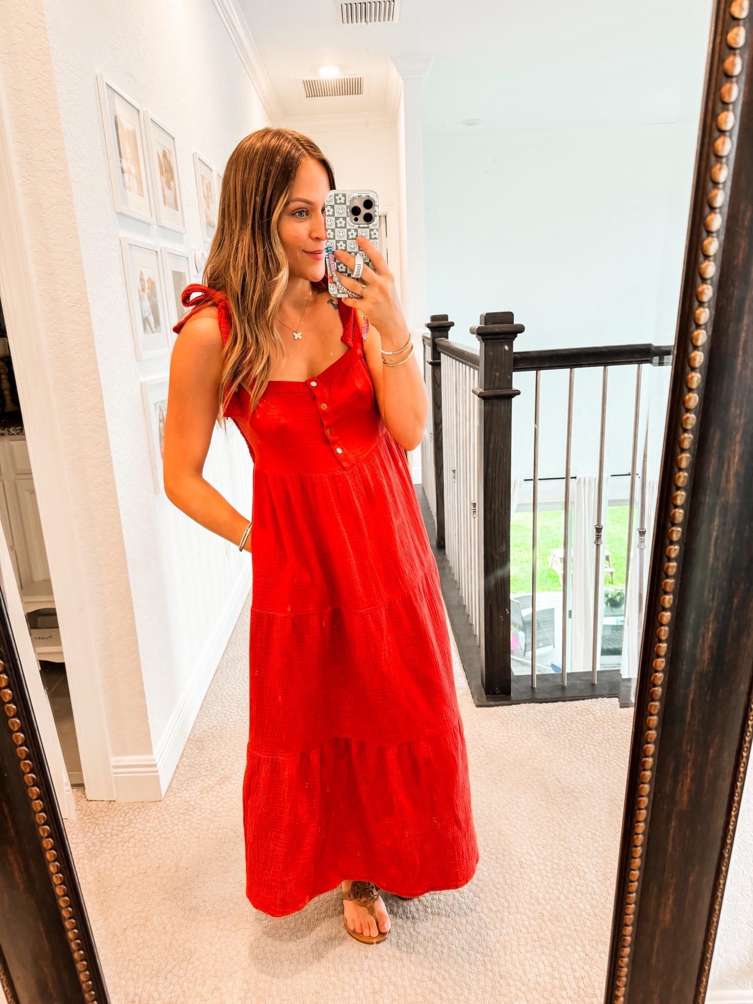 What I wore to church. Snap buttons so ideal for EASY nursing access! Also bump friendly // wearing size small 

#LTKBump #LTKFindsUnder100 #LTKStyleTip