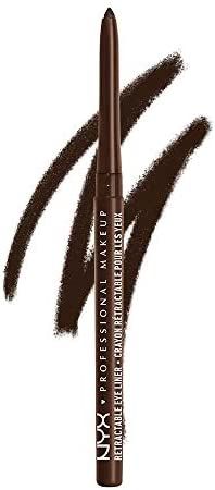 NYX PROFESSIONAL MAKEUP Mechanical Eyeliner Pencil, Brown | Amazon (US)