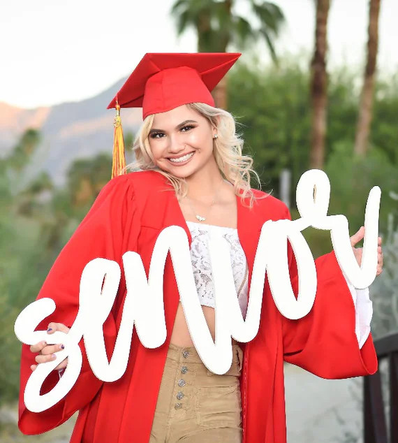 2022 Senior photo prop sign | senior photo props | senior photography |graduation sign | class of... | Etsy (US)