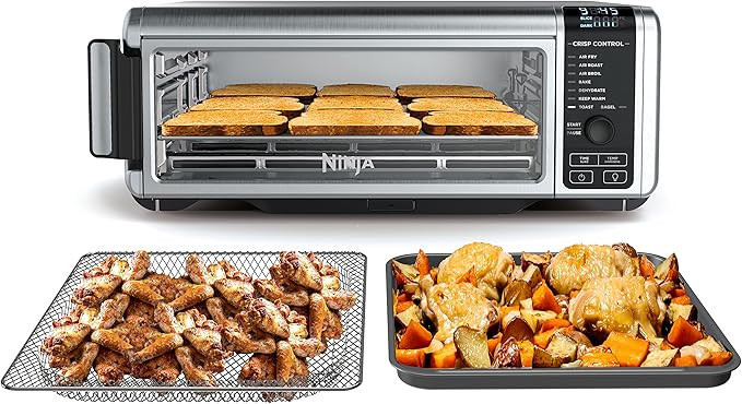 Ninja SP101 Digital Air Fry Countertop Oven with 8-in-1 Functionality, Flip Up & Away Capability ... | Amazon (US)