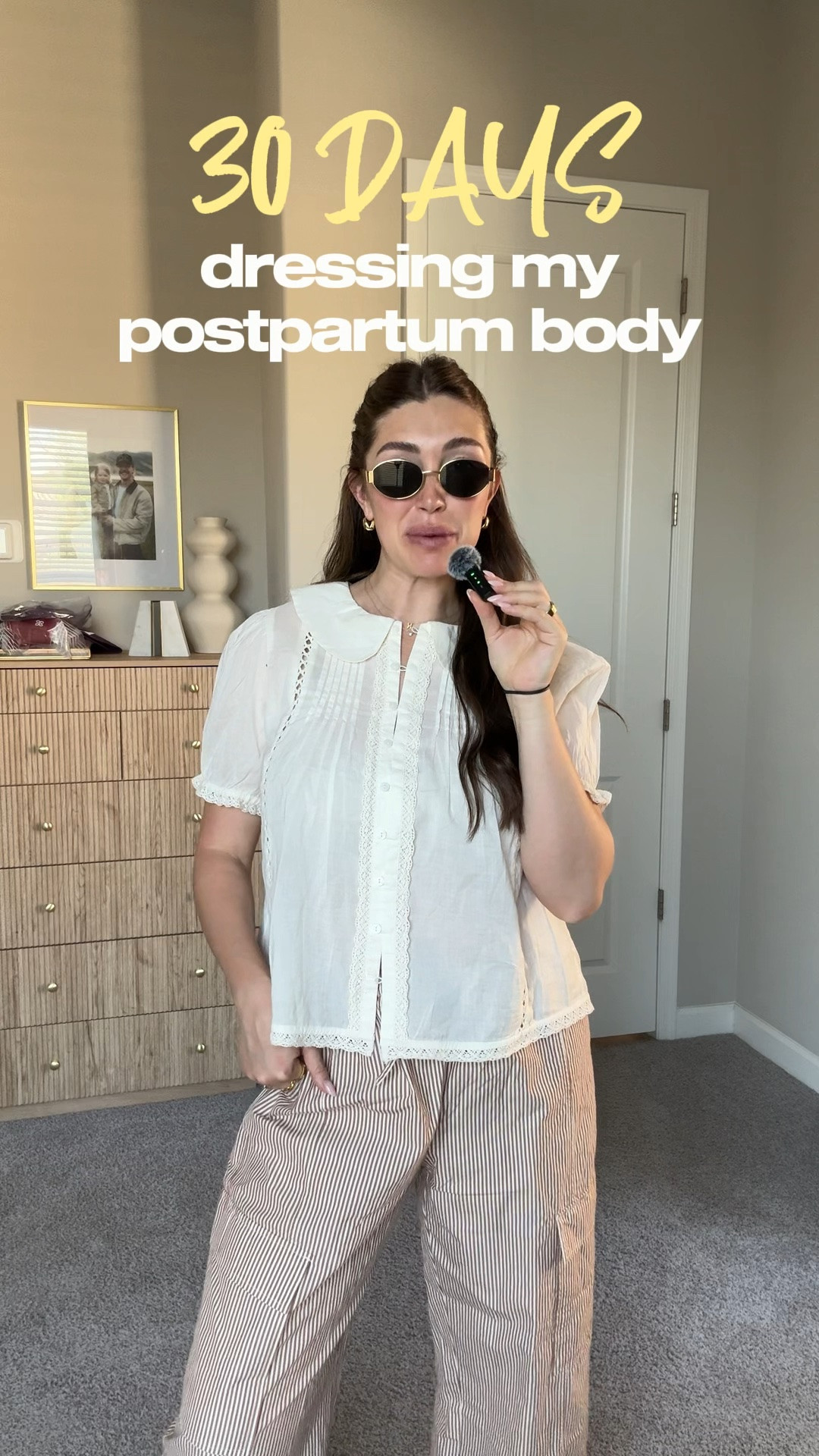 30 days of dressing my postpartum body. Wearing true size medium in pants and top.

#LTKgrwm #LTKootd #LTKTall