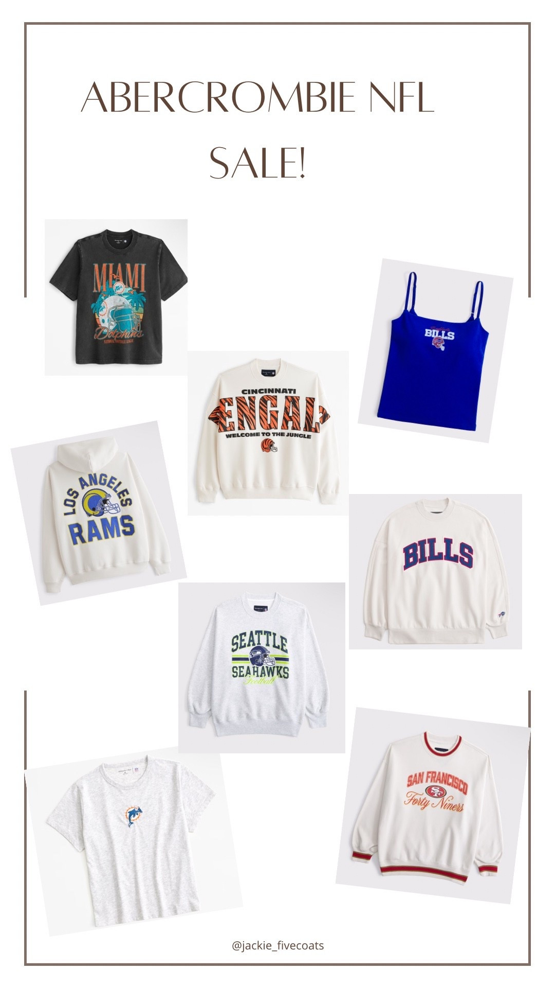 Stock up on your NFL gear and save an extra 15% off using code SUITEAF

#LTKStyleTip #LTKSaleAlert