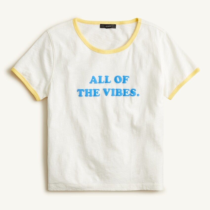 "All of the Vibes" T-shirt | J.Crew US