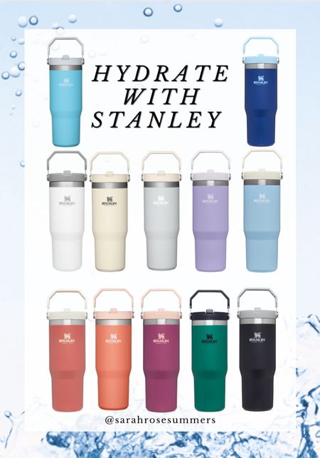 Stanley insulated tumblrs sell out constantly. Their cut favorite Quencher specifically, but I prefer this Flip Straw cup with top handle because it doesn’t leak when traveling or when layed on an angled cup holder in gym equipment plus you can flip the straw away from germs etc when you’re not actively drinking from it. 30 and 40 oz available in tons of color options including all pictured here 

#LTKfamily #LTKtravel #LTKfit