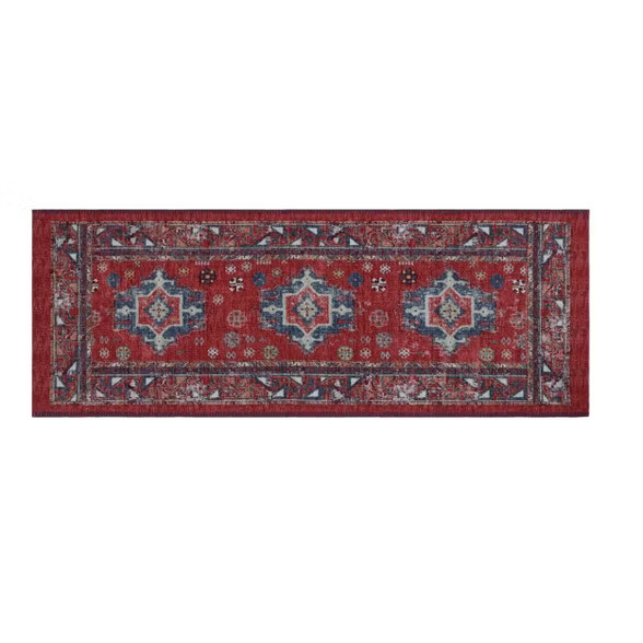 Vintage Persian Medallion Kitchen Rug Red - Threshold™ | Target