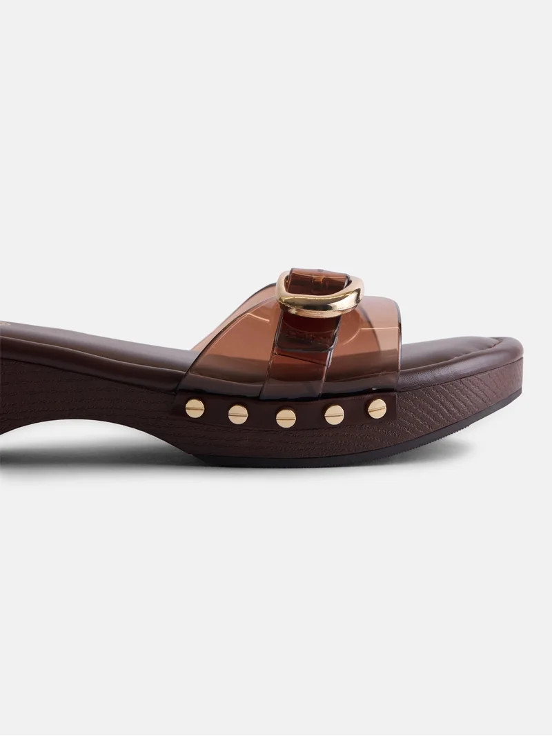 Scoop Women's Jelly Buckle Sandals | Walmart (US)