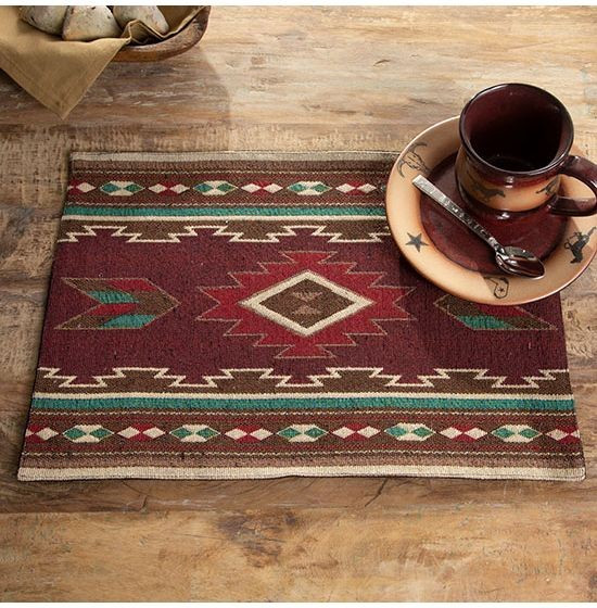 Taos Placemat Set of 4 | Rod's Western Palace/ Country Grace