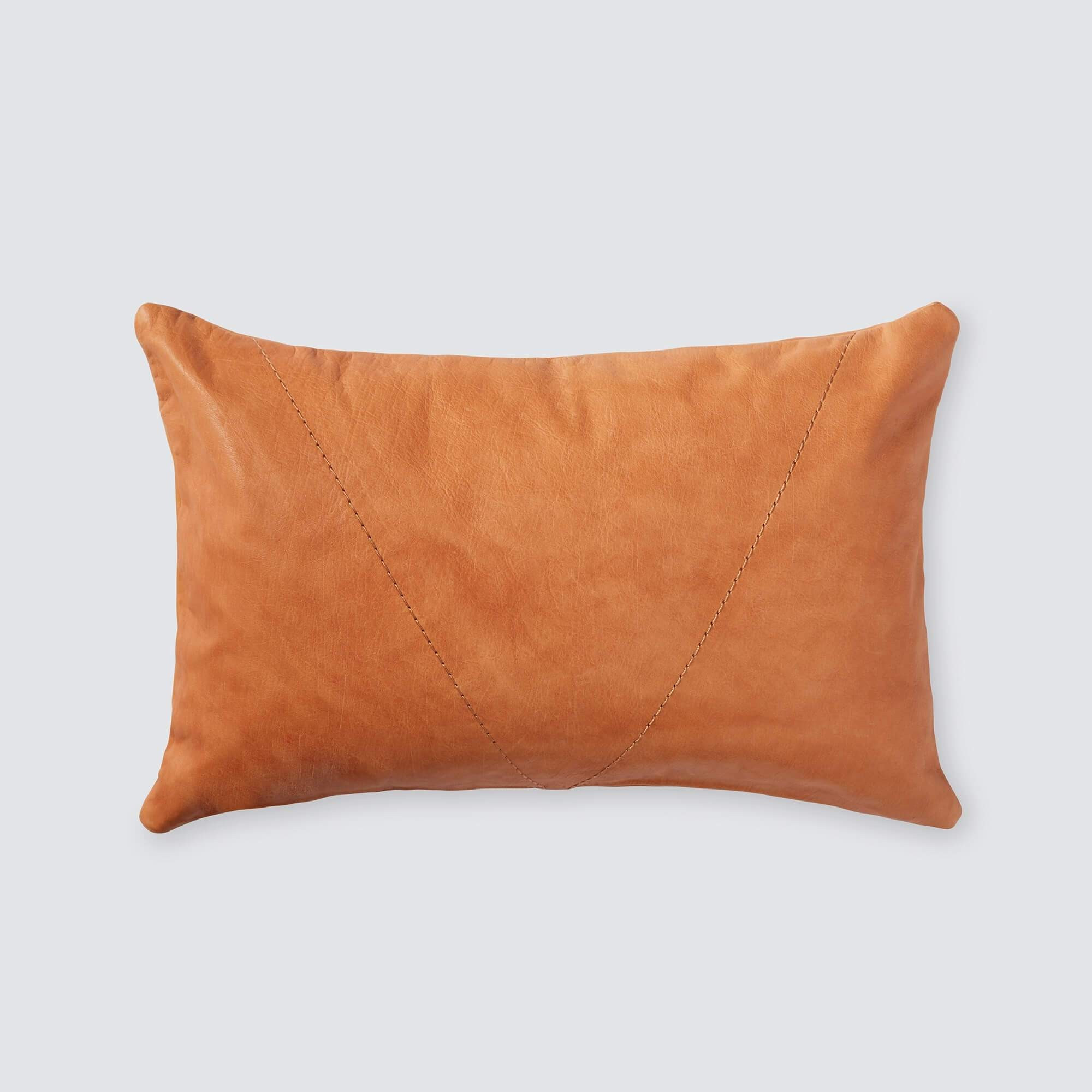 Pampas Leather Lumbar Pillow | The Citizenry