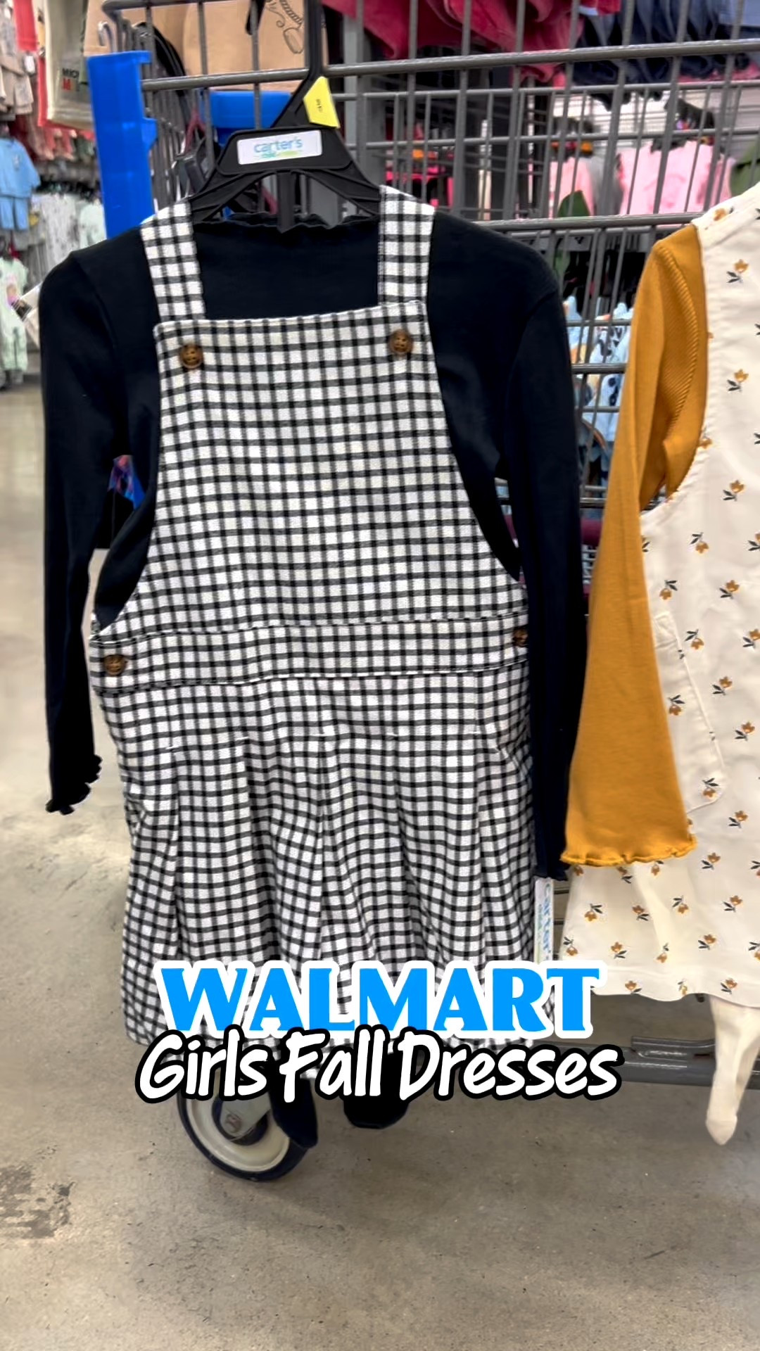 ⚪️🔵WALMART🔵⚪️
Cute new fall 🍁 styles for girls! Child of Mine by Carters for Walmart 🙌🏼  These long sleeve dress combos with tights are perfect for early fall when those 🍂crisp mornings turn into sunny afternoons ☀️Sizes 12M-5T


#WALMARTPartner 

#LTKBaby #LTKSeasonal #LTKKids
