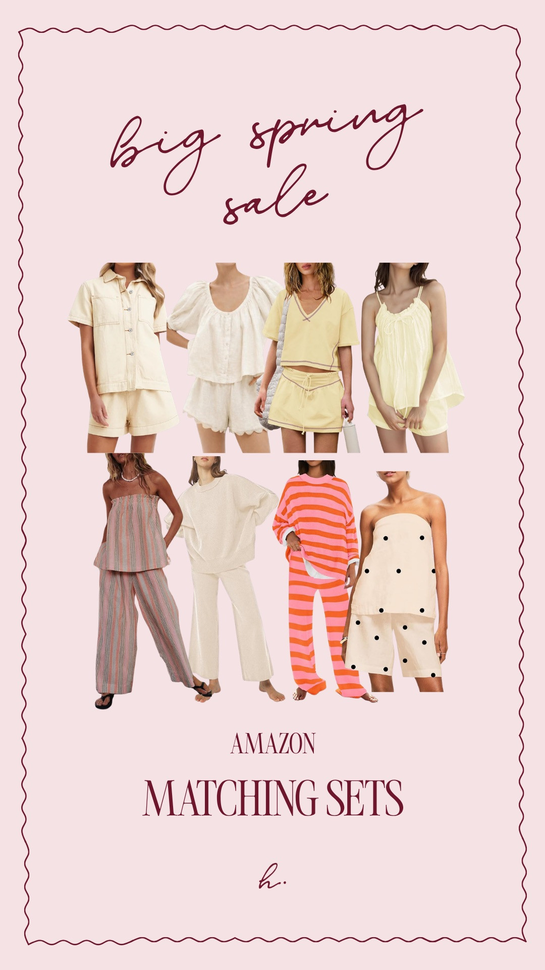 Matching sets I’m loving from Amazon! 
