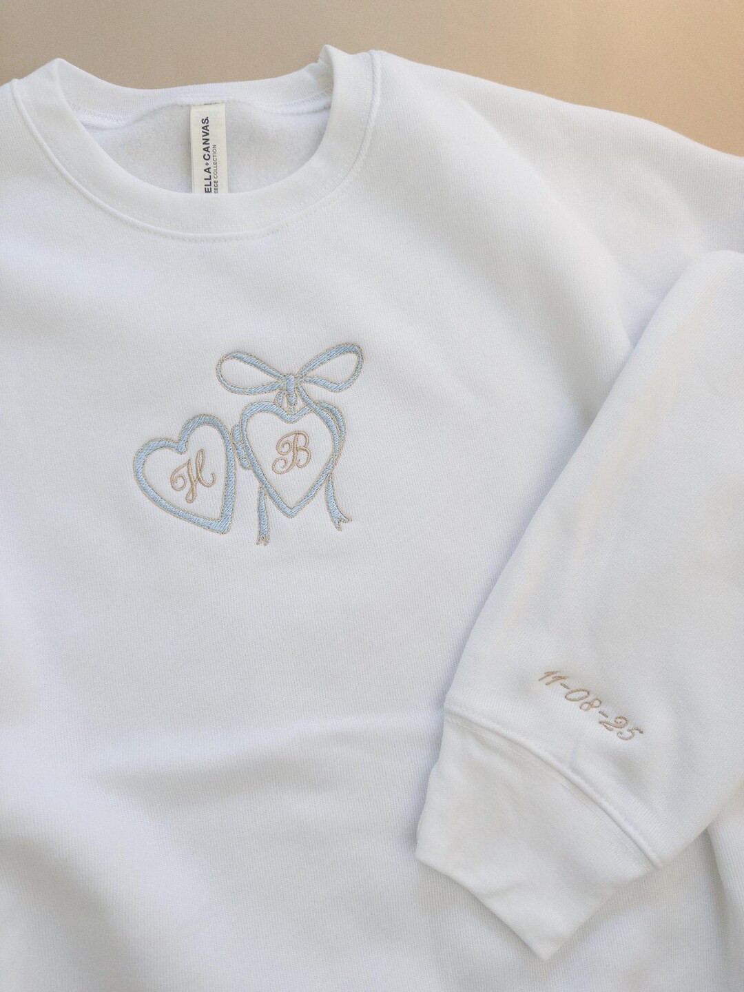 Embroidered Engagement Gift for Future Mrs, Bridal Sweatshirt, Bride Getting Ready Gift, Custom B... | Etsy (US)