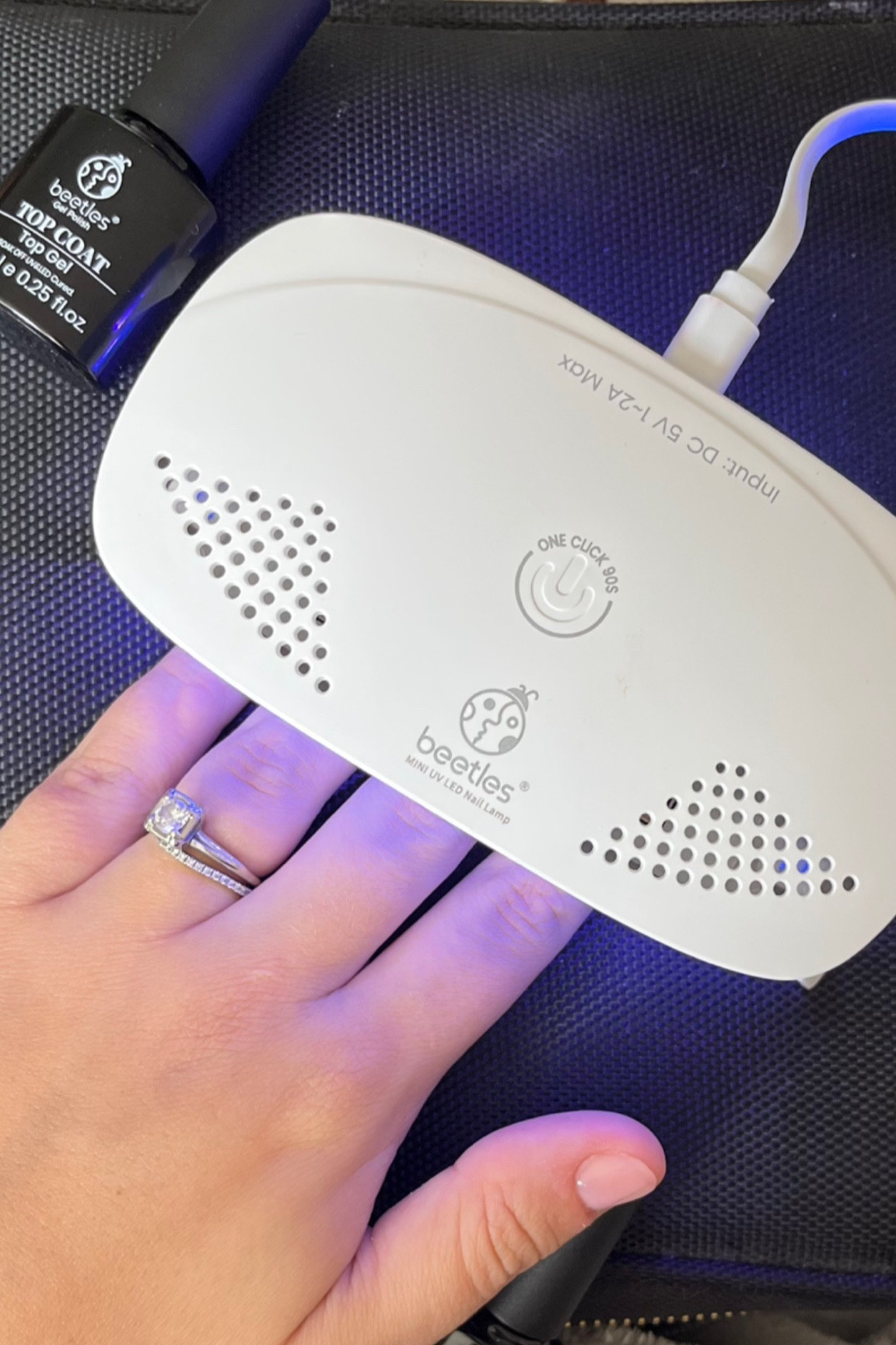 how I do my at home gel mani! Such a little and convenient light!! 

#LTKunder100 #LTKbeauty #LTKunder50