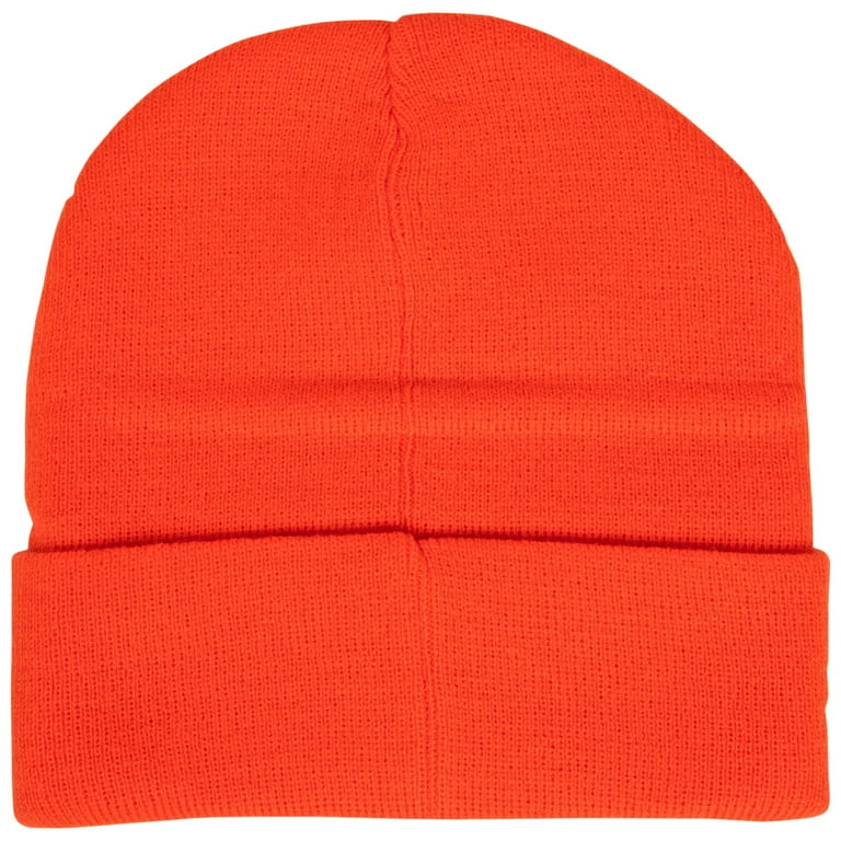 Men's NASA Beanie - Orange Sorbet One Size | Walmart (US)