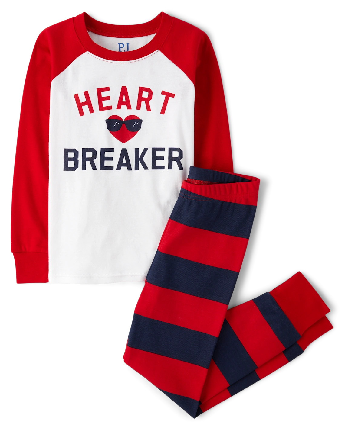 Boys Heartbreaker Snug Fit Cotton Pajamas - blue | The Children's Place
