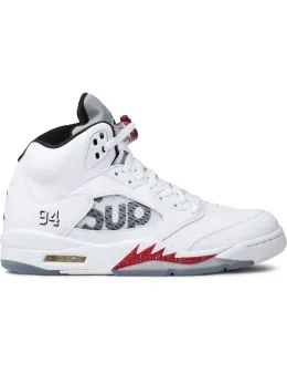 Jordan Brand Air Jordan 5 x Supreme White | Hypebeast
