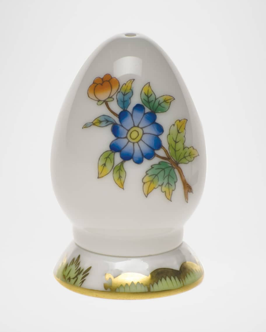 Herend Queen Victoria Green Pepper Shaker | Neiman Marcus