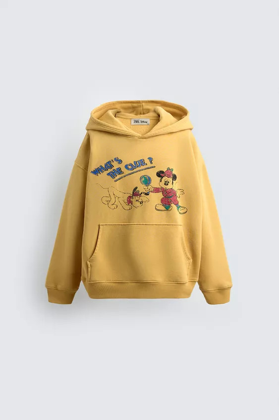 AGES 2-6 / MICKEY + PLUTO HOODIE HARRY LAMBERT FOR ZARA X DISNEY | Zara UK