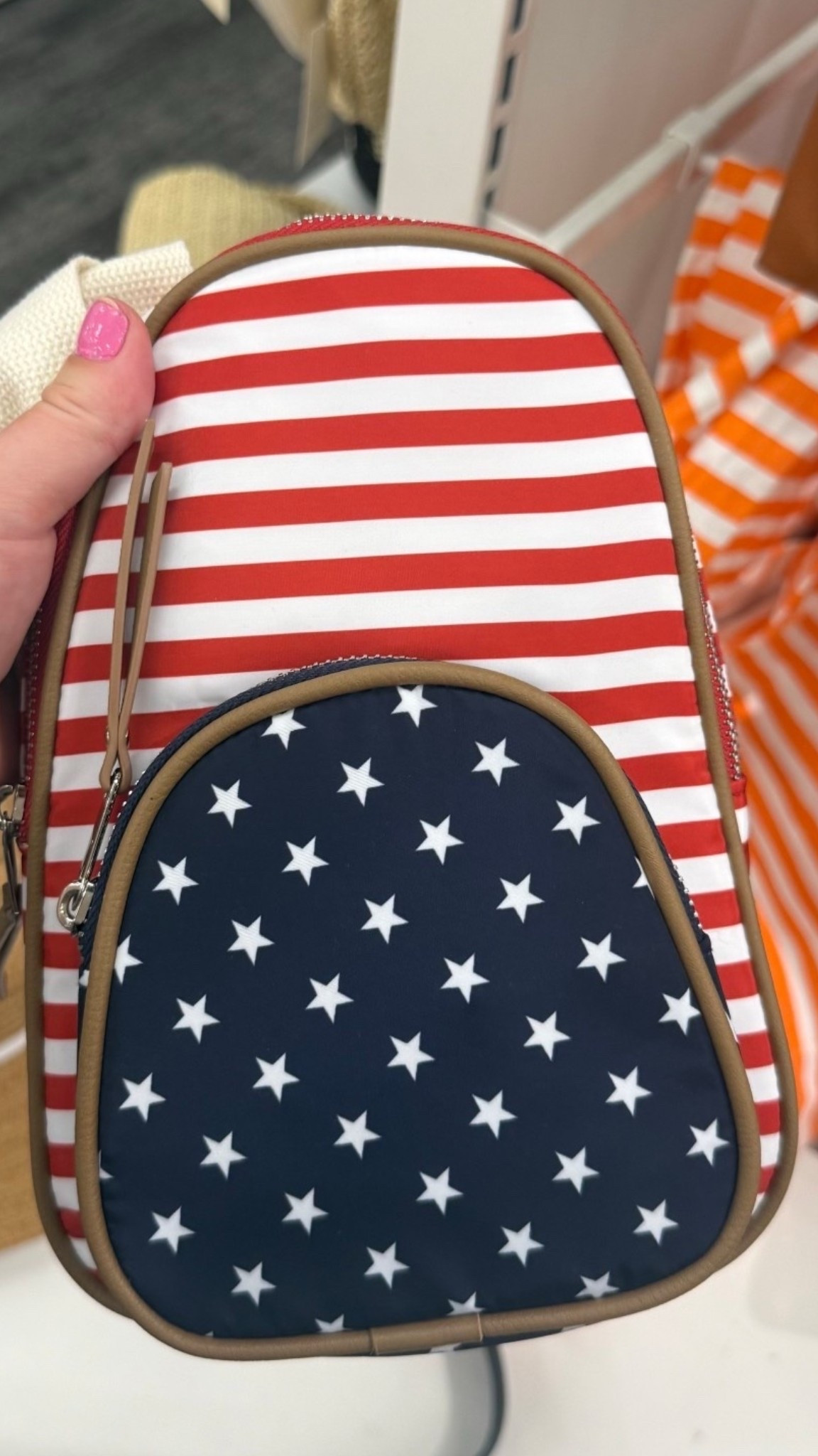 Stars strips American flag  Americana sling crossbody bag purse mini bag

#LTKFindsUnder50 #LTKItBag #LTKSaleAlert