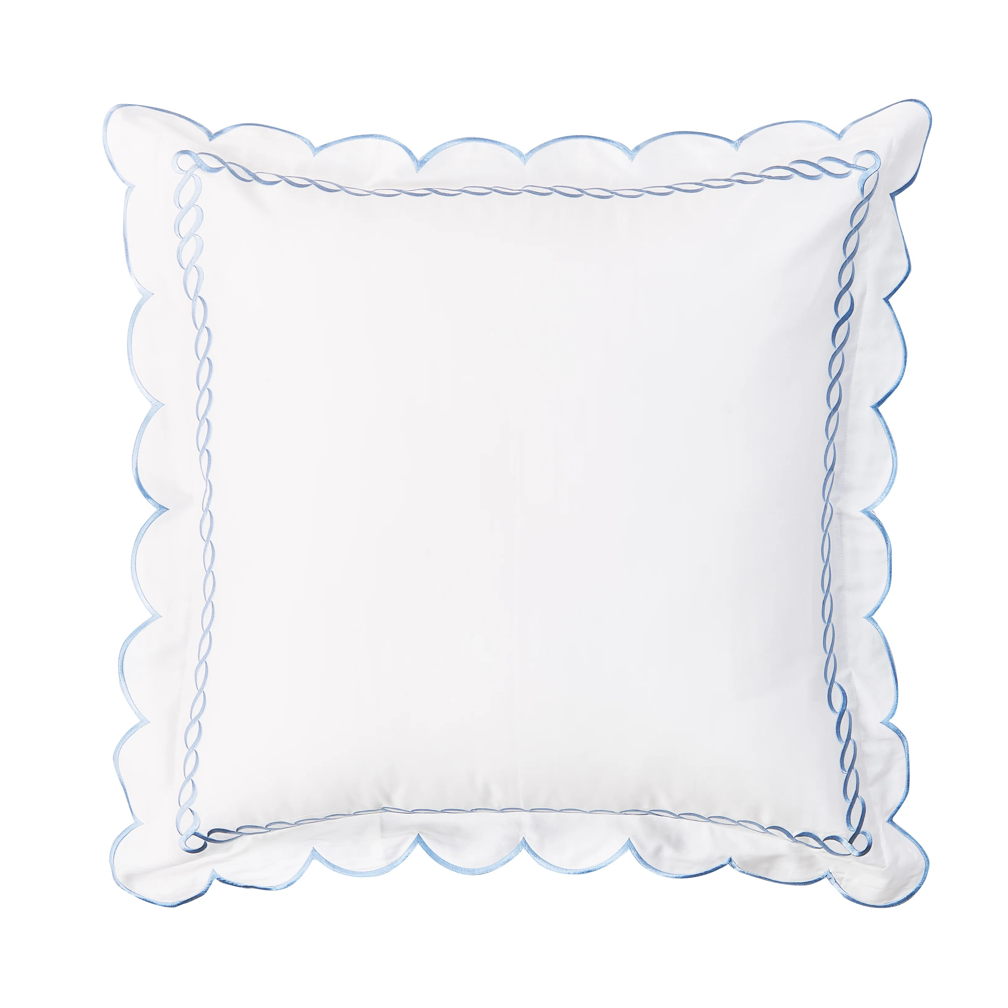 Melange Home T600 SCALLP ROPE EURO SHAM PR | Wayfair | Wayfair North America