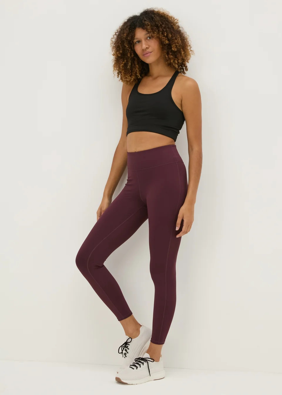 Souluxe Burgundy Gym Leggings | Matalan (UK)
