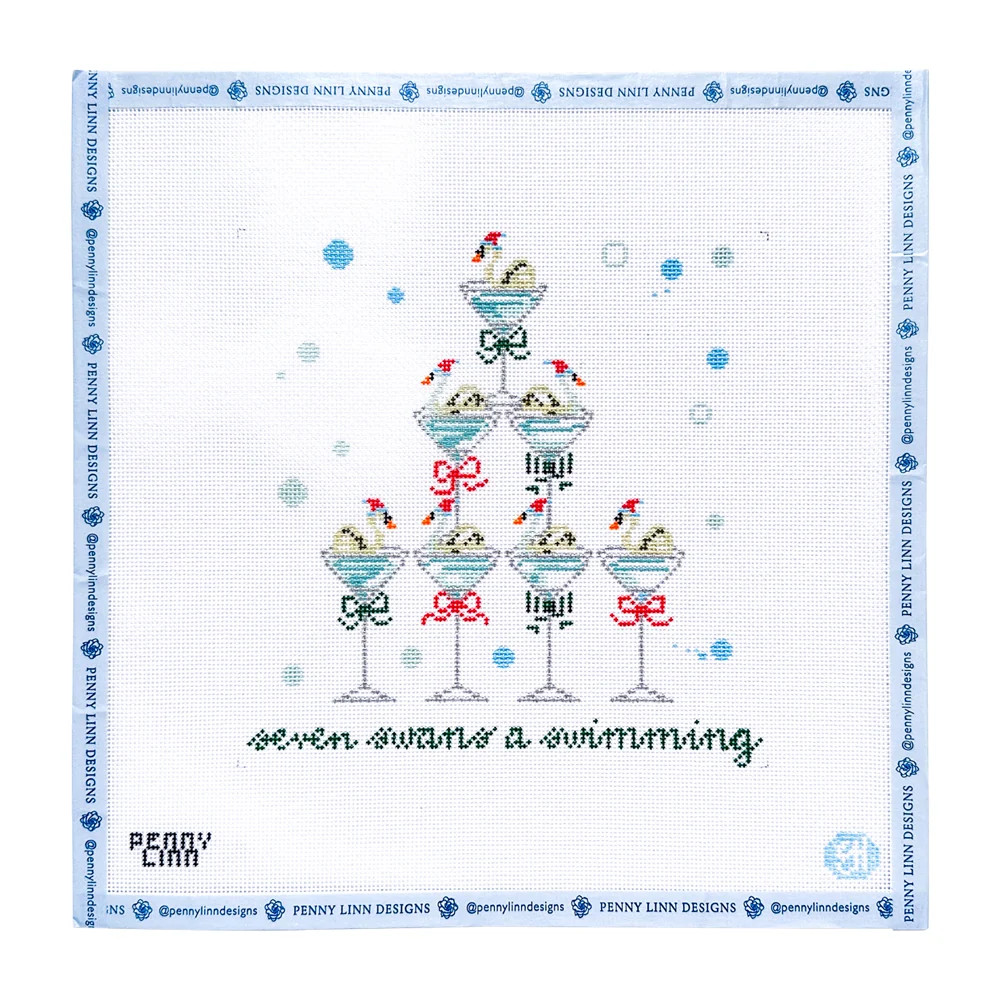 Seven Swans A Swimming | Penny Linn Designs
