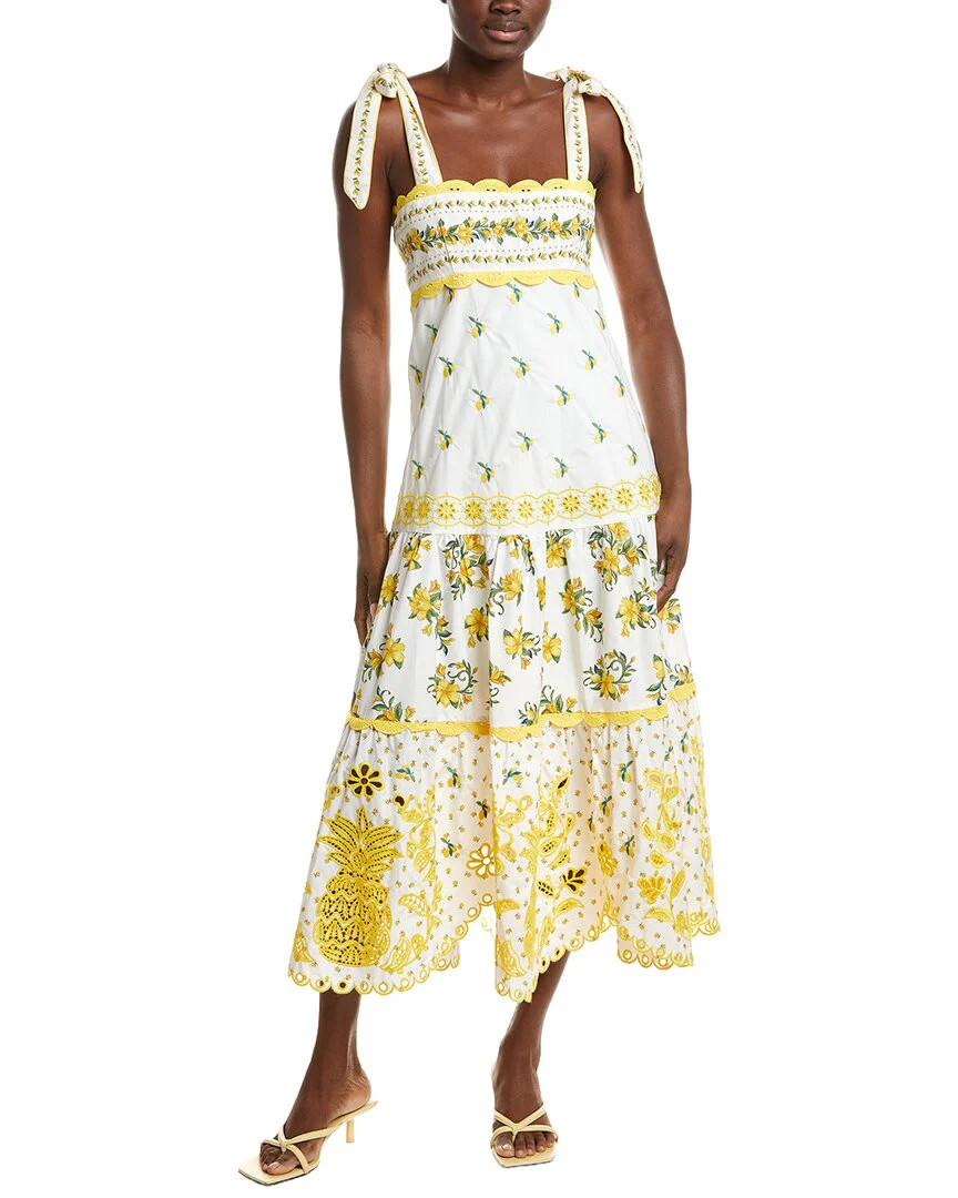 FARM Rio Sicily Richelieu Midi Dress | Shop Simon