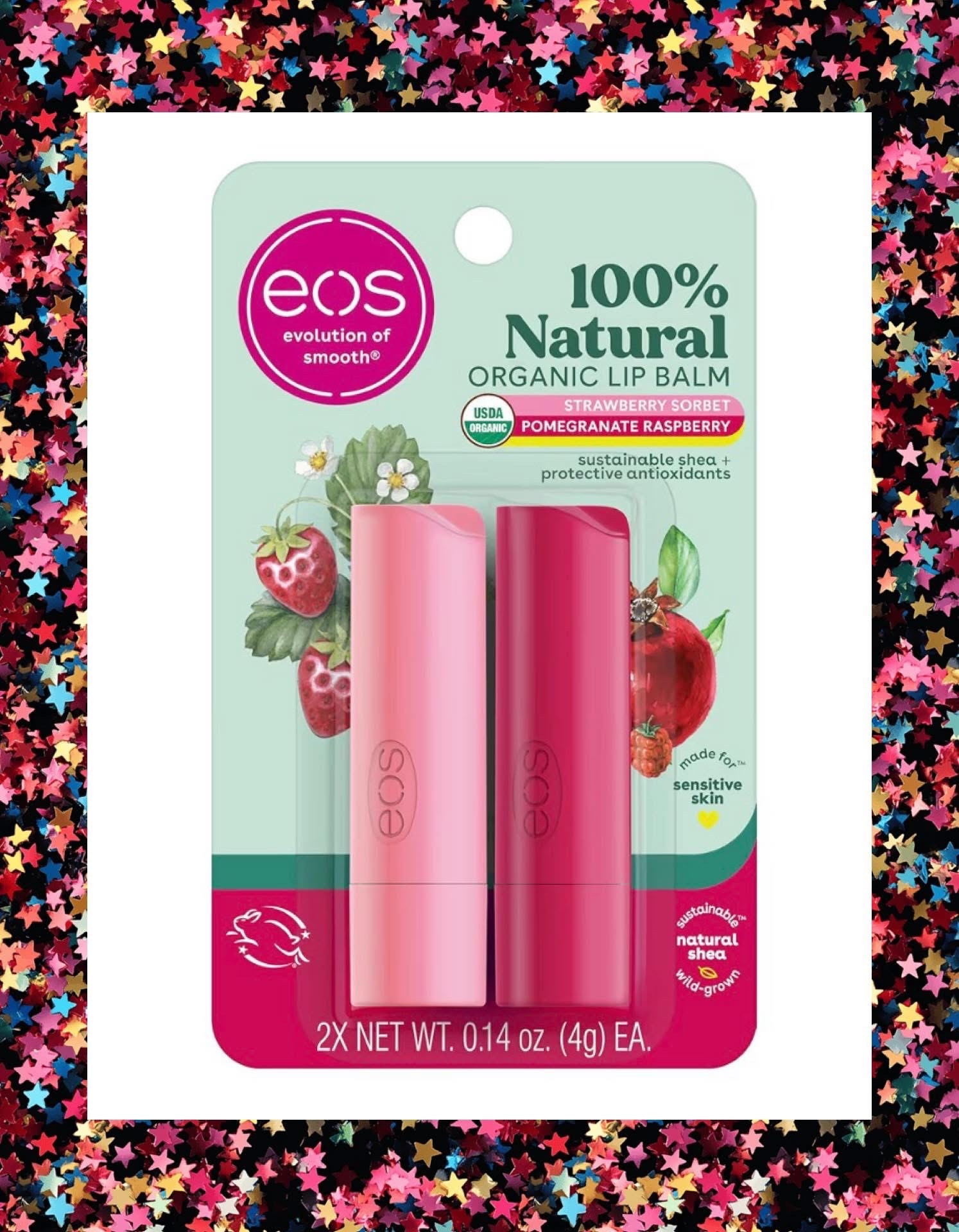 This fantastic set of 2 eos Natural Lip Balms is only $3.79 today at Amazon! Love this lip balm that is super moisturizing and only contains clean ingredients. Strawberry Sorbet 🍓 and Pomegranate Raspberry are great flavors - perfect for those of all ages to use!

#LTKselfcare #LTKSaleAlert #LTKBeauty