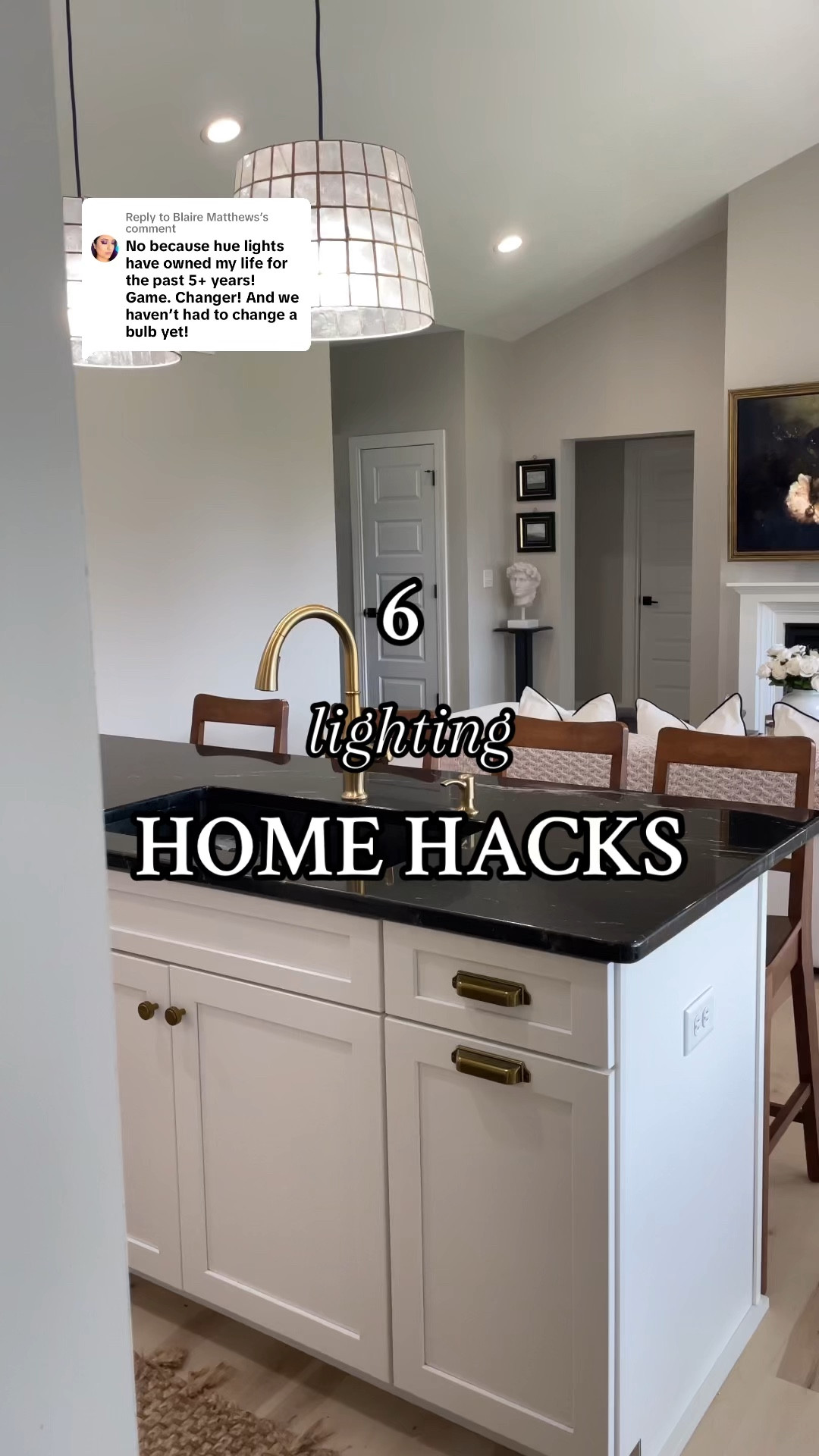 HOME HACKS: 6 Hue Lighting Home Hacks 

#LTKhome #LTKfindsunder100 #LTKVideo