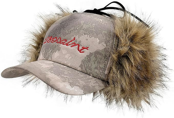 URAWOW Faux Fur Baseball Cap Women Winter Fall Grunge Aespa NINGNING Same Style Trapper Hat Plush... | Amazon (US)
