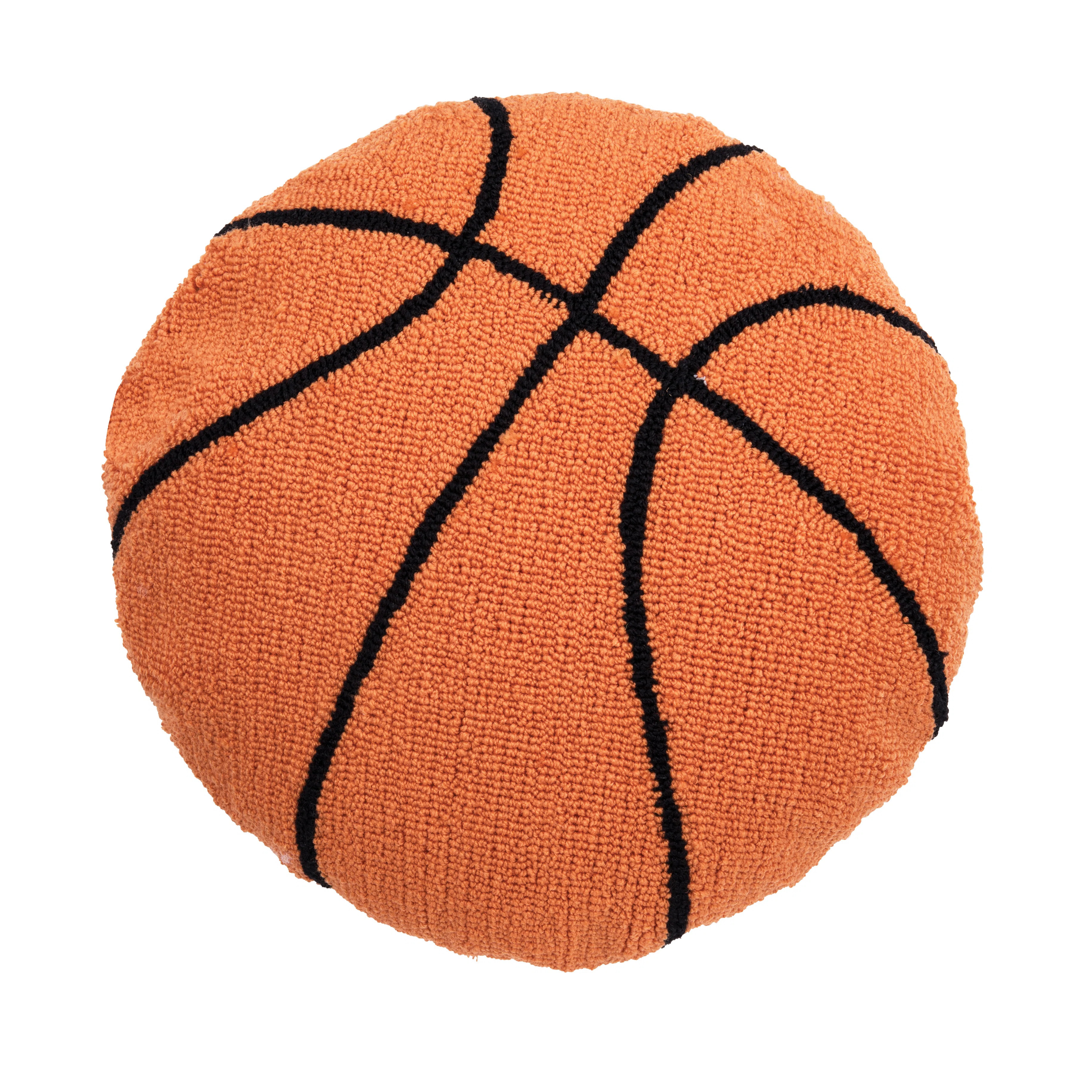 Basketball Shaped Hooked Pillow | Wayfair North America