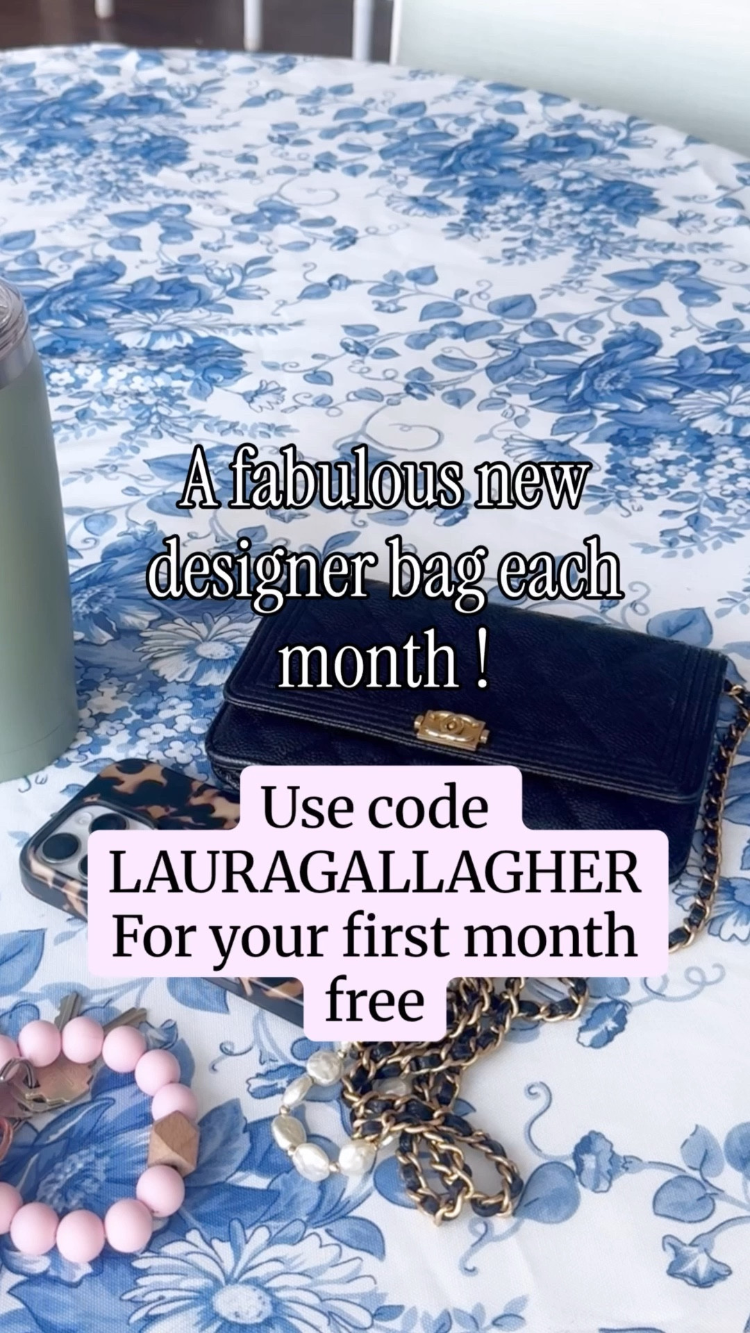 Straighten up your busy life with a little treat and new designer bag each month from an exclusive membership club first month free using code: ￼LAURAGALLAGHER 

#LTKmomlife #LTKdayinmylife #LTKselfcare