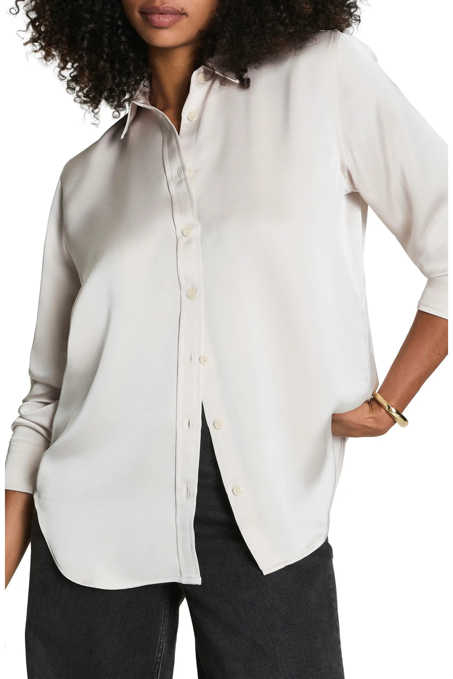 Long Sleeve Button-Up Shirt (Women) | Nordstrom | Nordstrom