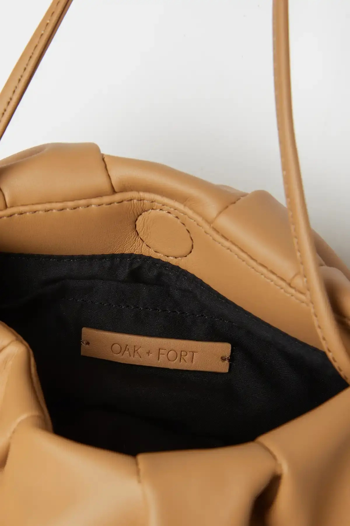 SCRUNCH TOP CLUTCH | OAK + FORT