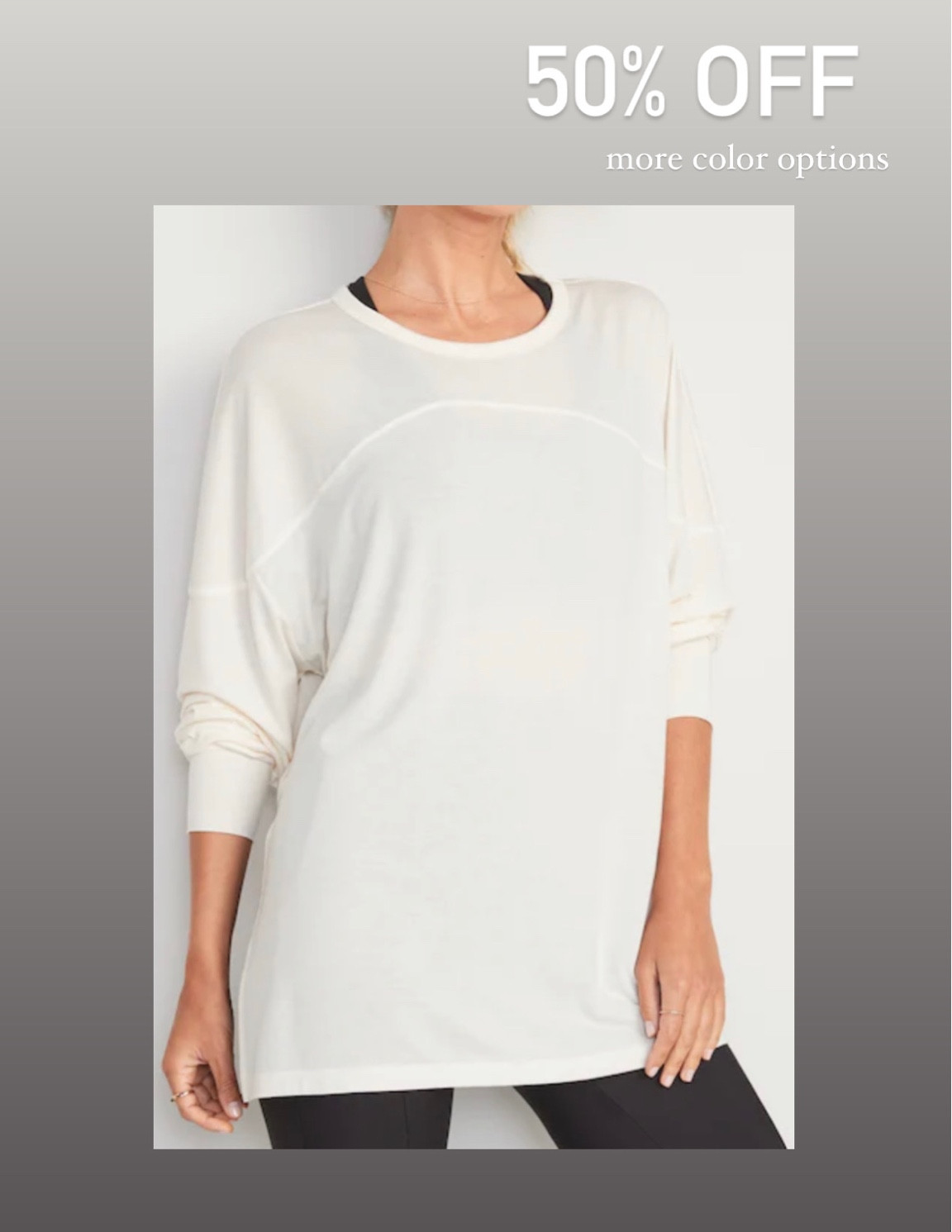 Tunic tee

#LTKsalealert #LTKstyletip #LTKunder50