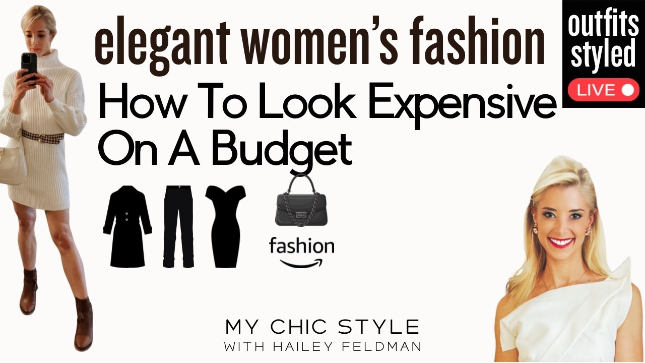 Thursday, February 12, 2026 at 12 pm noon on My Chic Style Live ! Shop elegant women’s fashion and style on a budget. How to look expensive on a budget Amazon fashion finds for 2026. Looks for less LTK petite sizes available and LTK grwm live on Amazon Live and YouTube live shopping. Facebook live too. LTK seasonal fashion capsule wardrobe staples 

#LTKgrwm #LTKSeasonal #LTKPetite
