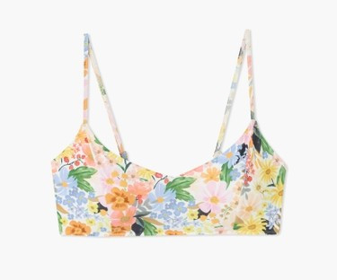 Marguerite  Wanderlust Bikini Top | Rifle Paper Co.