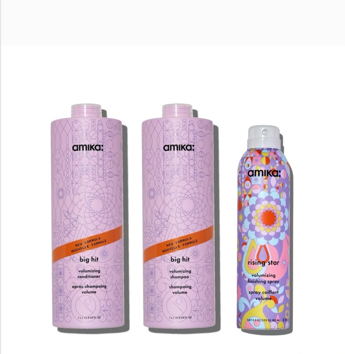 rofessional volumizing hair care system designed to lift roots, boost body, and create long-lasting fullness without weighing hair down. The Big Hit Shampoo and Conditioner cleanse and hydrate while maintaining airy volume, and Rising Star adds instant lift and texture for a blowout finish. Perfect for fine to medium hair that needs lasting body and movement. 

 #LTKMothersDay #LTKgrwm #LTKmorningroutine