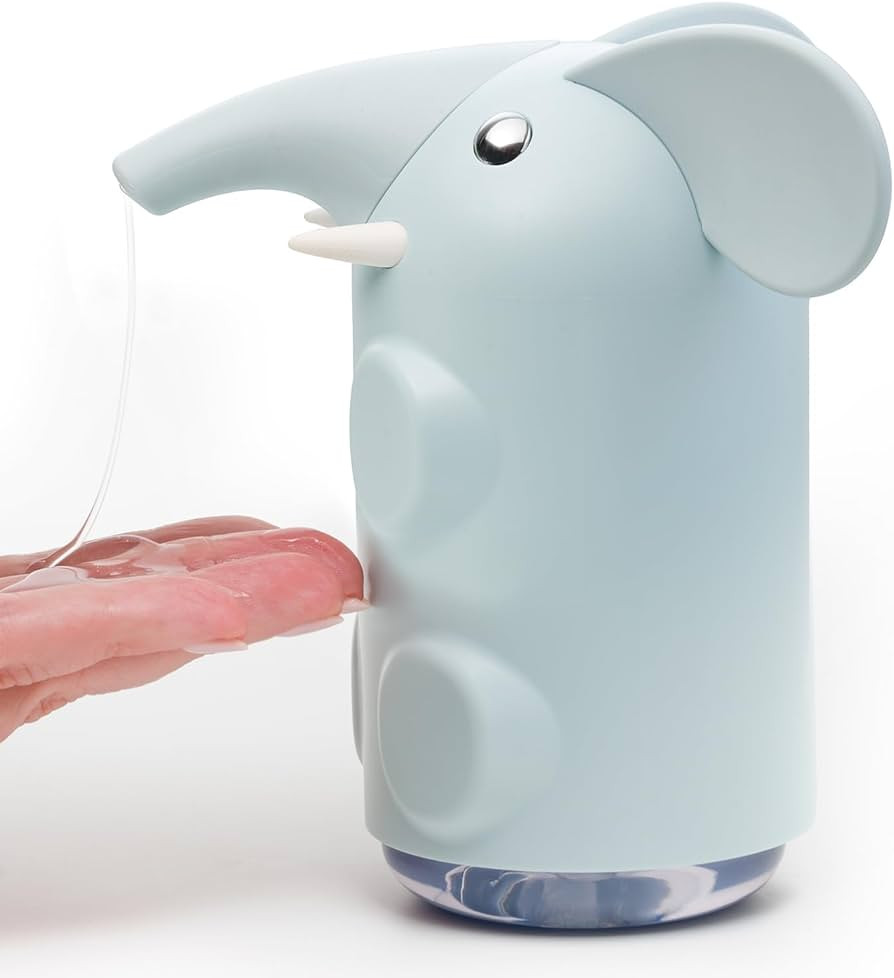 Soapbuds Elephant Hand Pump Kids Soap Dispenser - Cute, Durable & Unbreakable Plastic - Easy to Dispense - Great for Soap, Shampoo, Conditioner, Bathrooms and Kitchens | Amazon (US)