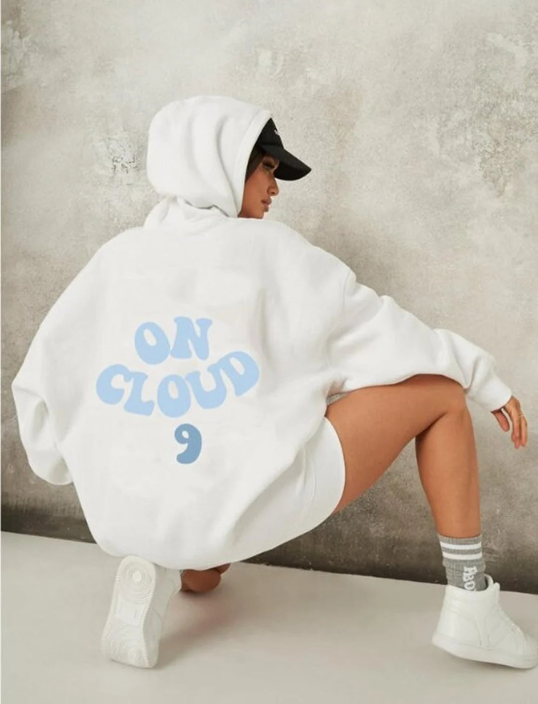 Custom Color 'On Cloud 9' Hoodie | Bachelorette Bash Matching Sweatshirt | Bach Party Bridal Part... | Etsy (US)