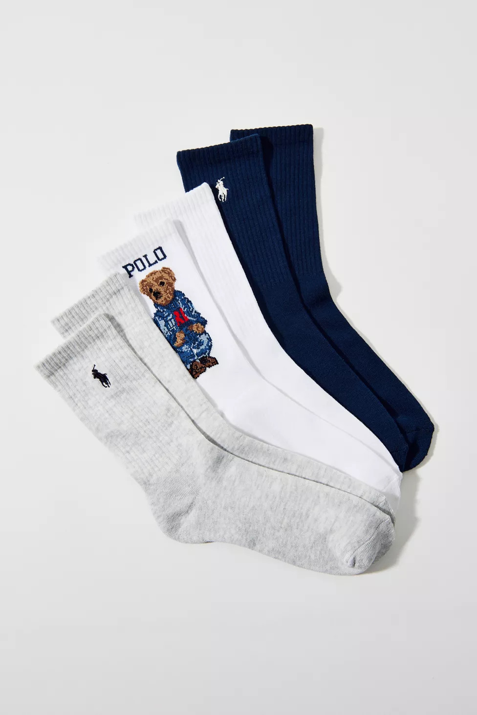 Polo Ralph Lauren Americana Sport Bear Crew Sock 3-Pack | Urban Outfitters (US and RoW)