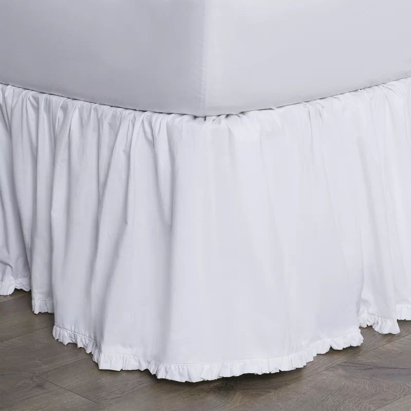 Classic Ruffle Cotton Bed Skirt | Wayfair North America