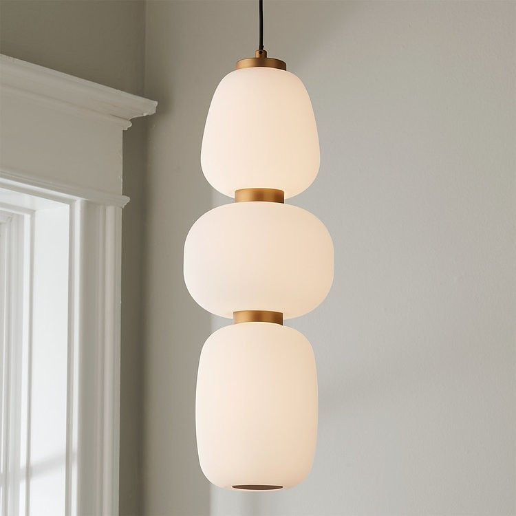 Lampion Triple Stacked Pendant | Shades of Light