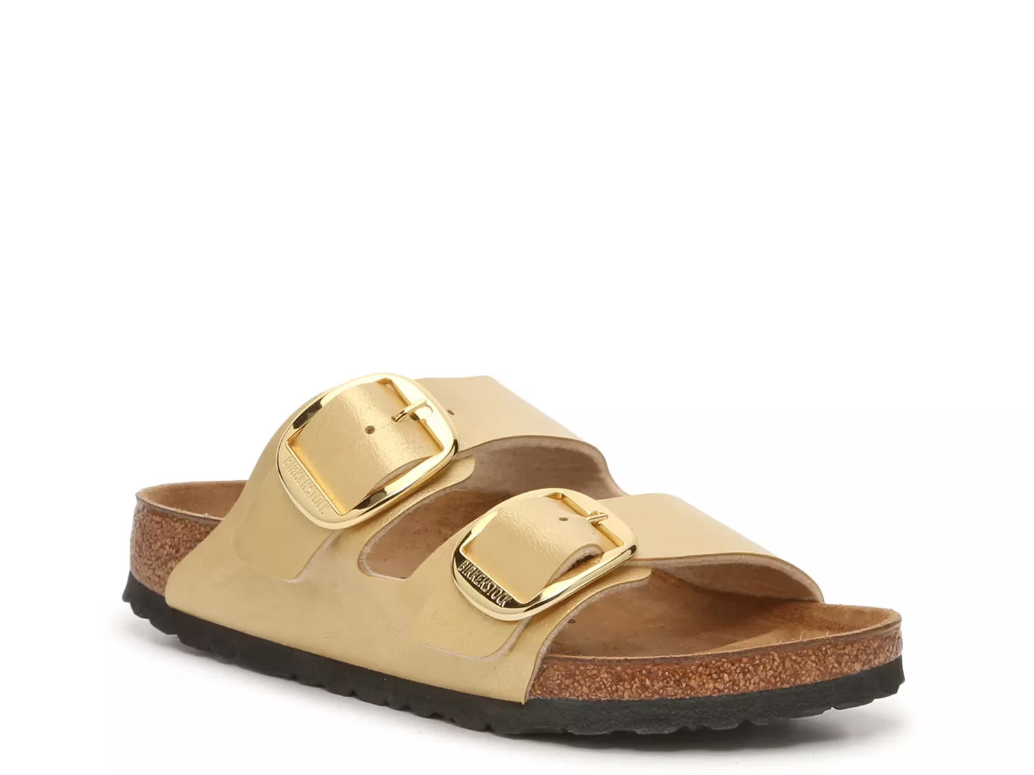 Birkenstock Arizona Big Buckle Sandal | Women's | Gold Metallic | Size EU 39 / US Womens 8-8.5 / Men | DSW