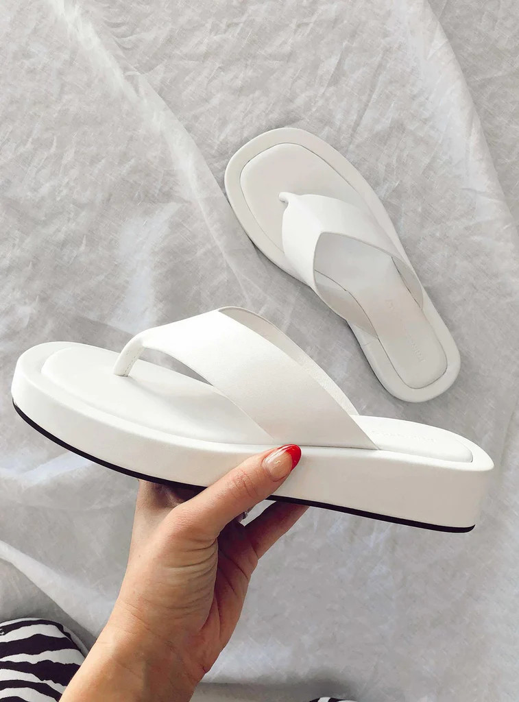 Tampa Sandals White | Princess Polly US