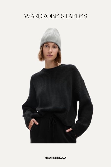 The perfect wardrobe staple, this black sweater is a must-have in your closet. Also available in other colours! 



#LTKfindsunder100 #LTKstyletip #LTKmidsize