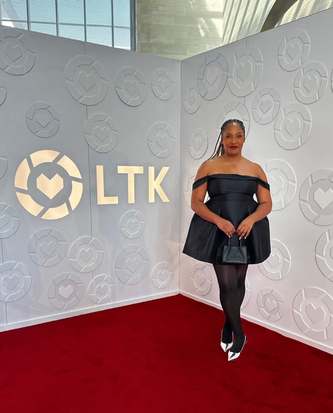 Loved this corset mini dress for the LTK Creator Awards red carpet! The tights and silver slingbacks make the look so chic!

#LTKMidsize #LTKCon #LTKStyleTip