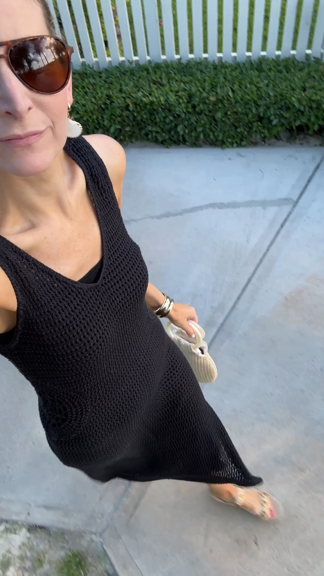 Walking to dinner overlooking the beach. Love watching the ⛵️’s! This is actually a cover-up, but I ordered a black slip on Amazon to make it into a dress. If you’re trying to pack light wear this to dinner one night and then wear it over bathing suit the next dayn

#LTKWatchNow #LTKTravel #LTKFindsUnder100