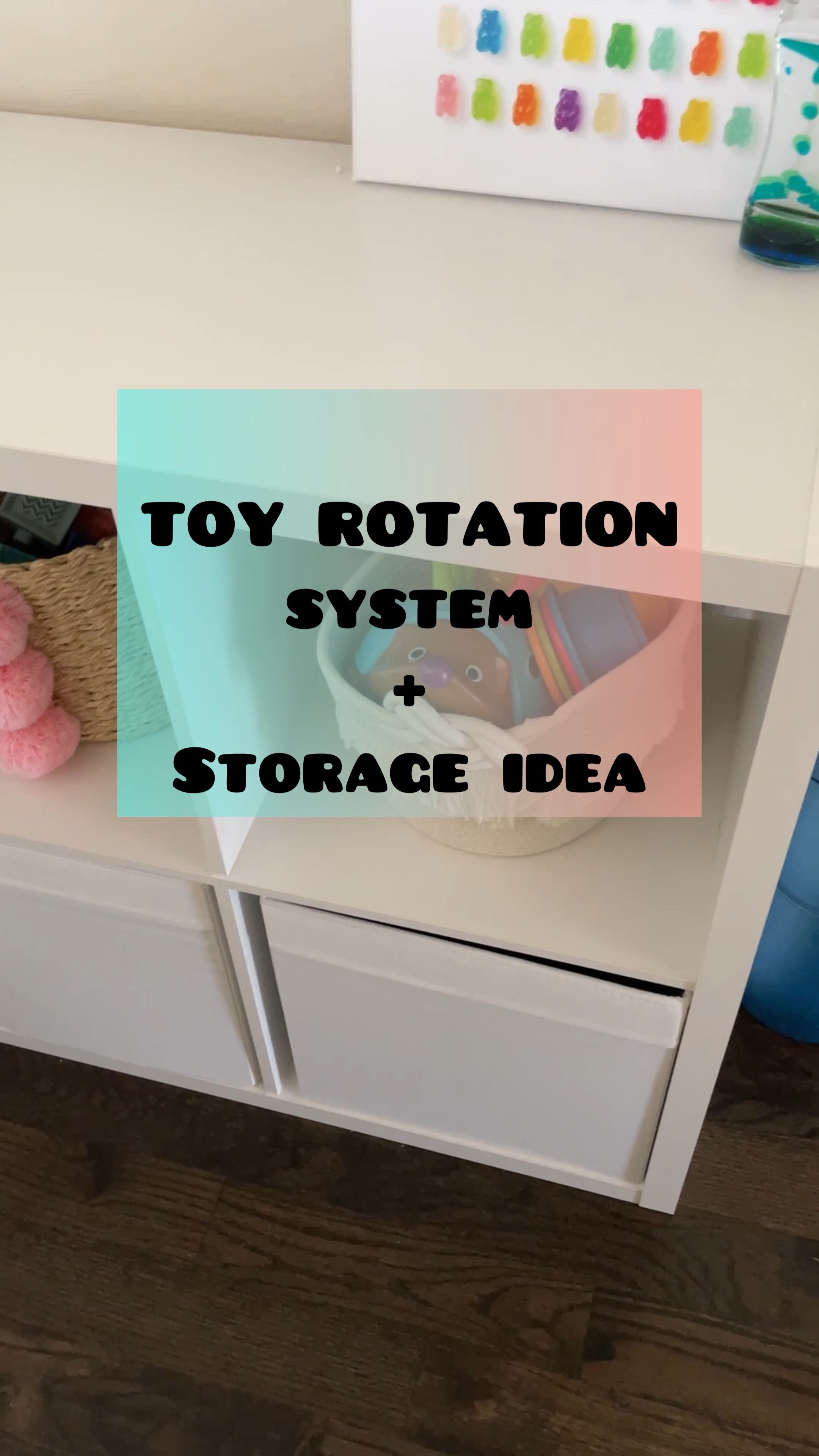Let the spring cleaning/organization begin! 
Toy Rotation/Toy Storage Idea 

#LTKfamily #LTKkids #LTKhome