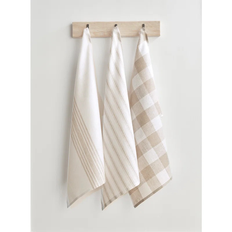 Vintage Stripe Kitchen Towel (Assorted) (Set of 3) | Wayfair North America
